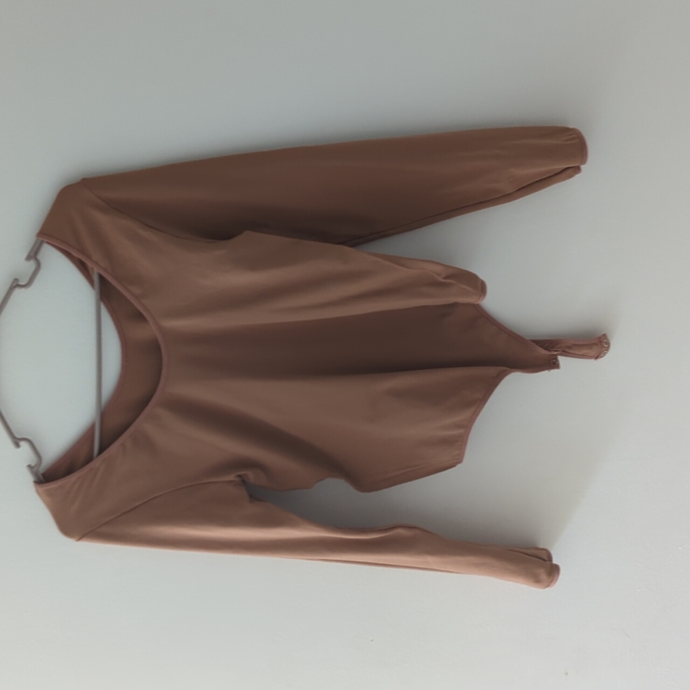 Long Sleeve Mauve Bodysuit